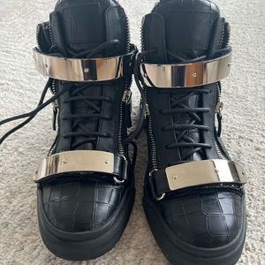 giuseppe zanotti mens sneakers high top